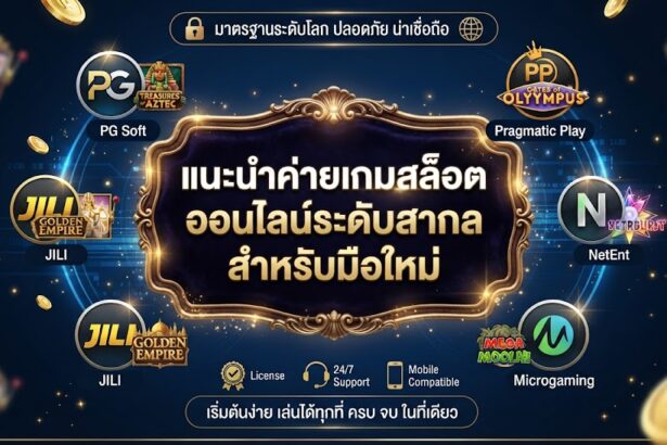 ค่ายเกมสล็อตออนไลน์