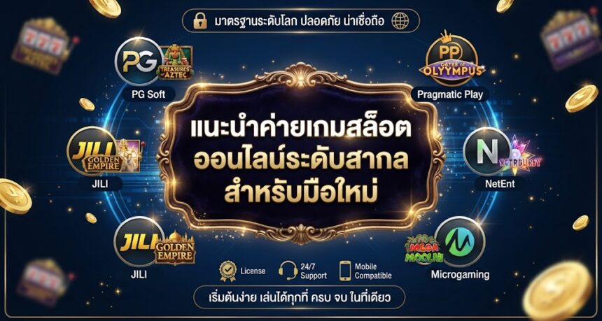 ค่ายเกมสล็อตออนไลน์